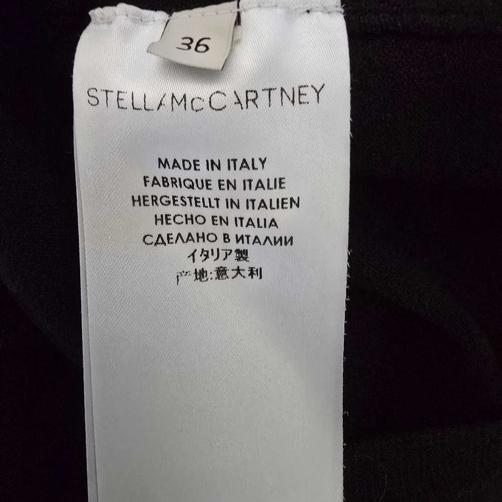 $1250 Stella McCartney Open Back Crop Top Size XS | US0, IT36 - Picture 6 of 6